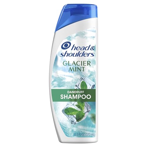 Head & Shoulders Anti-Dandruff Glacier Mint Shampoo, 12.5oz, Cooling, Itch Relief Dandruff Shampoo