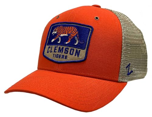 Gorra de béisbol ajustable clásico Clemson Tigers ZEPHYR miniatura 1