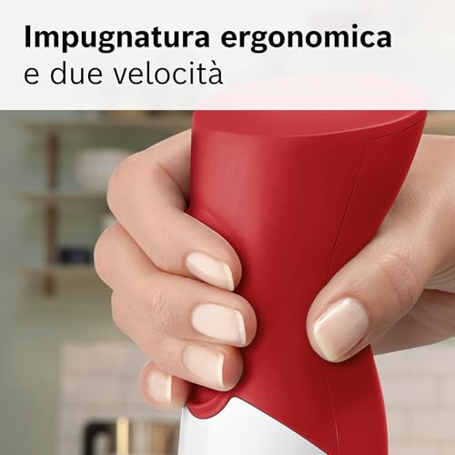 Bosch - Msm 64110-bianco/rosso - 5