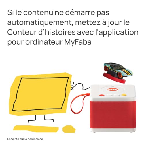 Figurine Histoire Sonore Hot Wheels Faba - vue 3