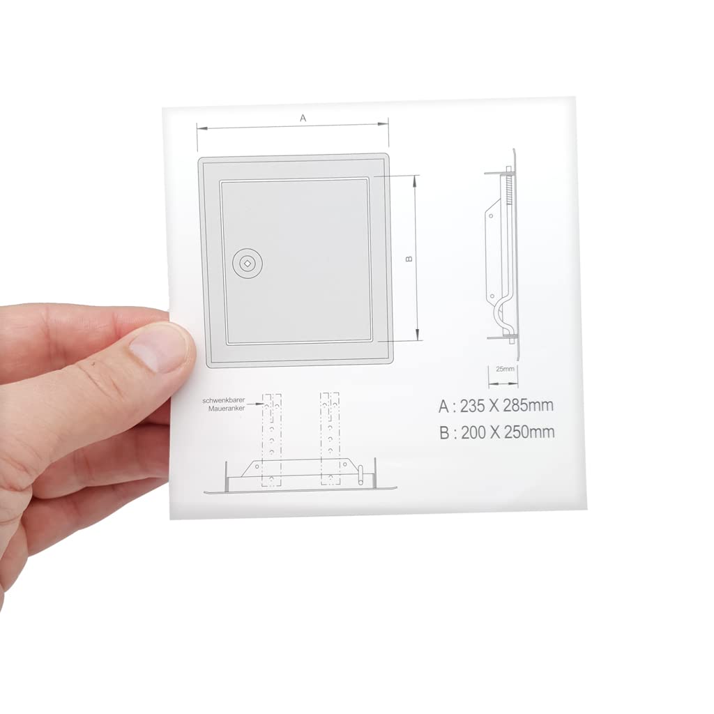 Inspection Flap 20 X 30 Cm Maintenance Door Metal Norway