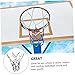 BELLIFFY 1pc Heavy Duty Chain Basketball Net Outdoor Basketball Accessory Color Design for Competition Easy Installation Fits Standard Goals