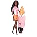 Barbie- Carriere Giochi Olimpici Tokyo 2020, Bambola Surfista con Accessori Olympics Giocattolo per Bambini 3+ Anni, GJL76