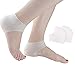 Produktbild hersvin Silikon Gel Ferse Fuß Displayschutzfolie Socken für Planta Plantarfasziitis Fuß Fußgewölbe und Knöchel Schmerzlinderung, 1 Paar