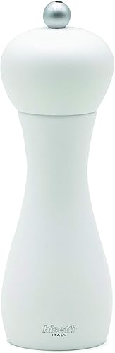 Miniatura 2 de Bisetti Rimini - Molinillo de pimienta mate, 7.10 pulgadas, color borgoña