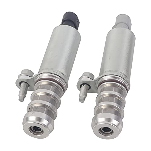 Vroom Rider Intake & Exhaust Camshaft Position Actuator Solenoid Valve Fits For Chevy Malibu Hhr Equinox Cobalt Buick Verano Regal Lacrosse G5 G6 Saturn Aura 2.0L 2.2L 2.4L Repl. 12655421 12655420 #TOP24
