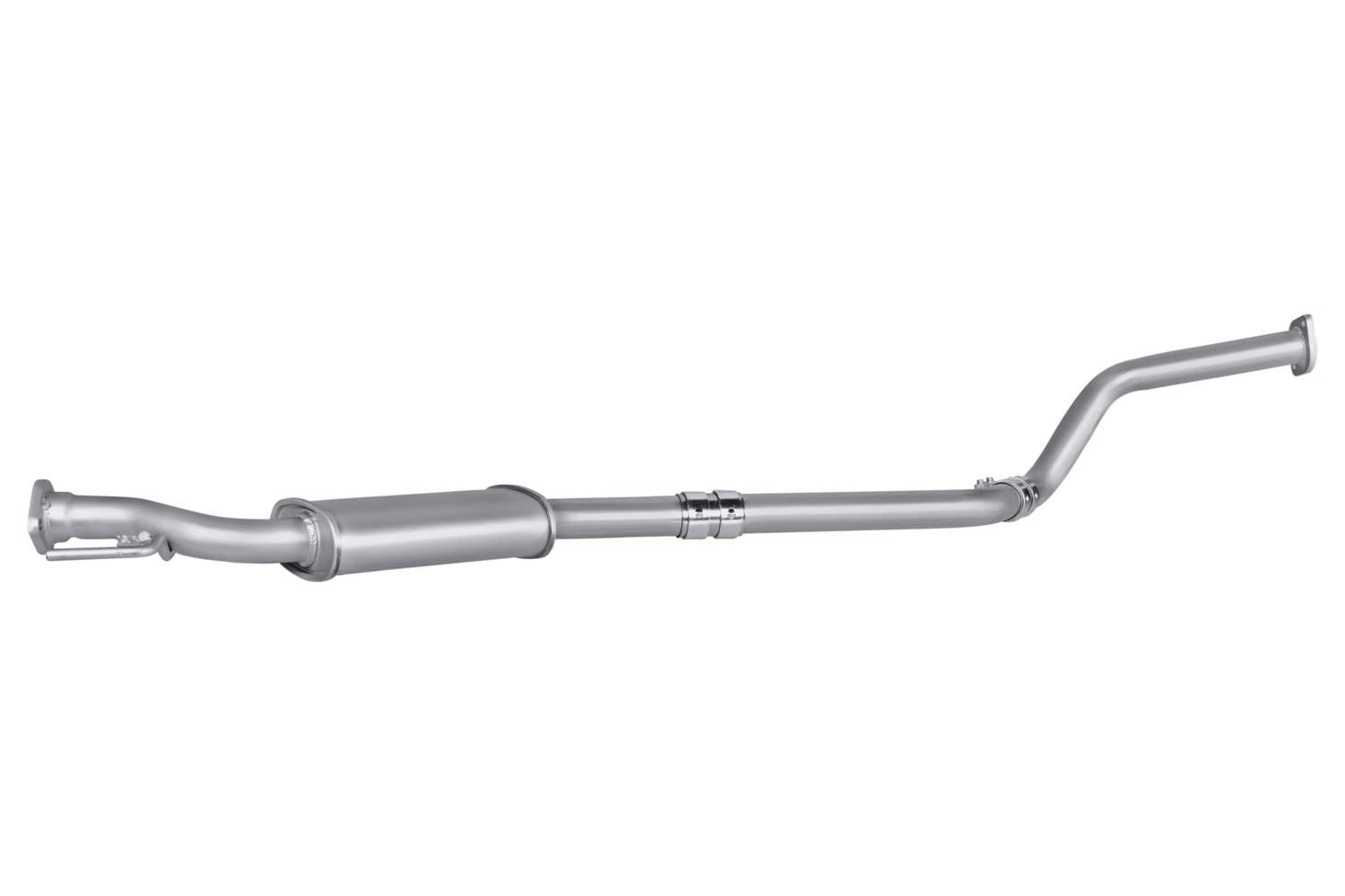 HELLA 8Lb 366 021-991 Silencieux Avant - Easy2Fit® Kit - Avant - À Trois Pièces - Kit Avec Pièces D'Assemblage | Compatible avec: RENAULT KANGOO, KANGOO Express