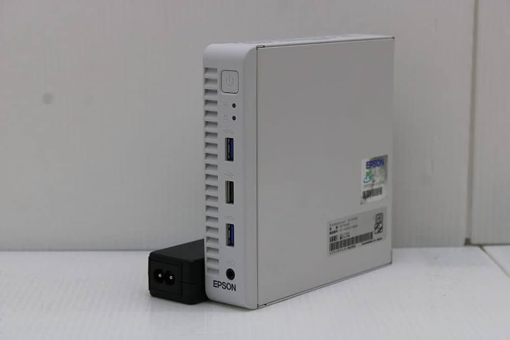 デスクトップ型PC EPSON - EPSON Endeavor ST20E エプソン、幅33mmの小型デスクトップPC「Endeavor ST20E