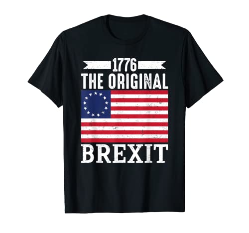 1776 Bandiera Betsy Ross American Original Brexit 4 luglio Maglietta