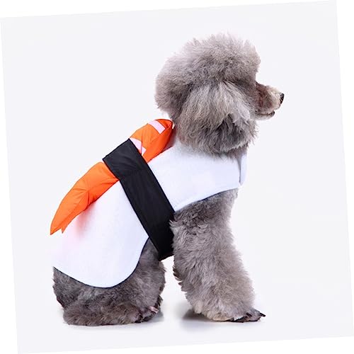 Disfraz Ligero para Perro Talla L Naranja miniatura 4
