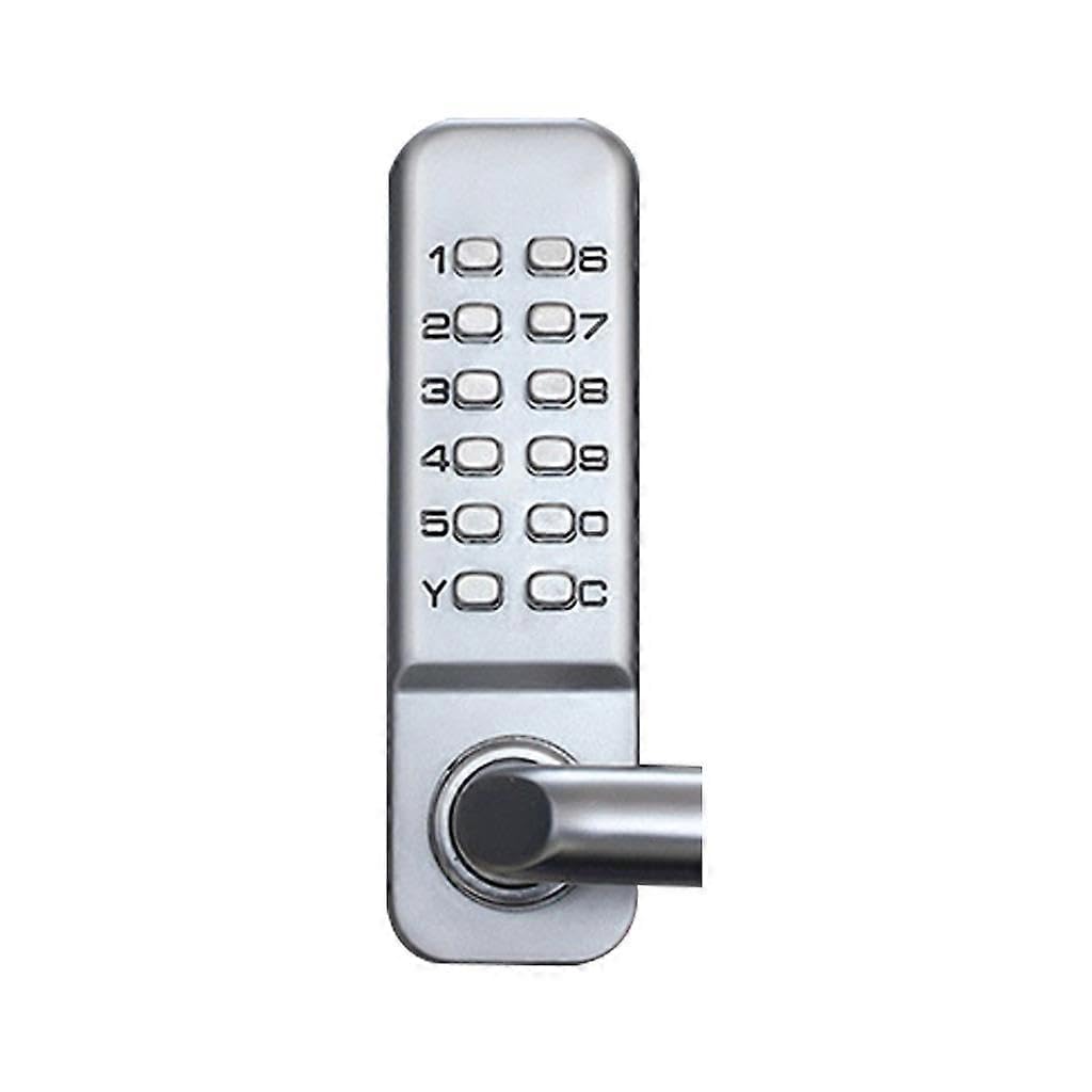 Joyhappst Image Color Keyless Digital Combination Locks Keypad Entry Door Lock Waterproof No Battery