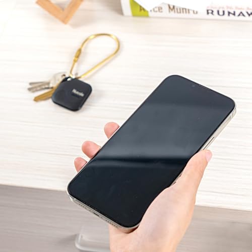 Localisateur d'objets de clé noir avec traqueur sonore