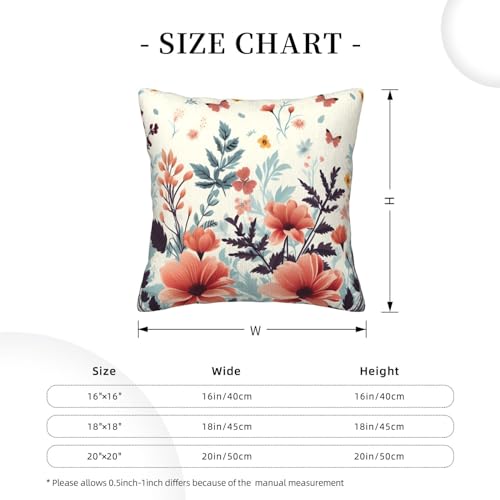 Housse de coussin velours côtelé pour rénover un canapé usé avec style floral