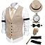 Beige Hat Vest