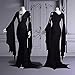CosplayDiy Women's Morticia Floor Dress Costume Adult Women Gothic Witch Vintage Dress XXL