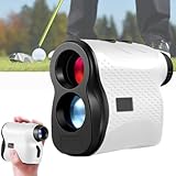 YMTHou Laser Rangefinder, 500 Yards High-Precision Laser Range Finder Golfing, 6X Magnification with Flag Pole Locking for Golfing Hunting Rangefinder, Four Measurement Modes for Golfer