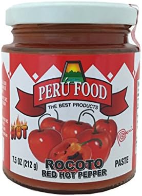 Peru Food - Rocoto (Red peppers) 7.5 oz. Product of Peru