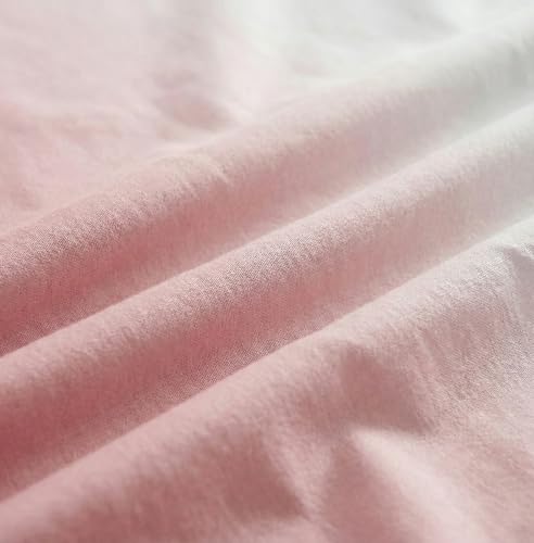 Image of HOMEKART Satin Bedsheet King Size for Double Bed |300 TC Ultra Soft,Silky Smooth Satin Silk Bed Sheet with 2 Pillow Covers |Luxury Bedsheets for Romantic /Date Night (108x108 Inche,(Blush Cloud)
