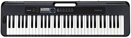 TECLADO MUSICAL CASIOTONE BÁSICO, CASIO, CT-S300C2-BR PRETO