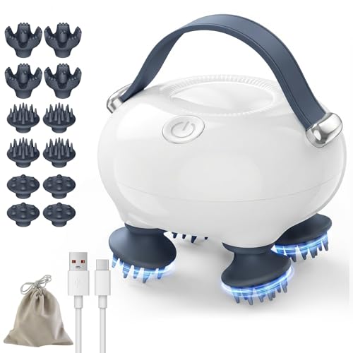 IOOKNA Scalp Massager, Head Massager Scalp, Tangle Resistant Design, 3