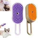 Pawras Cat Brush, Steam Cleaning Brush, Hair Cleaning Day Spa for Dogs, Steam Spray Grooming for Cats