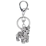 ⭐[Einfach zu zerlegen]: Das Design dieses Schlüsselanhängers ist sehr einfach zu installieren und zu demontieren, sodass Sie ihn rechtzeitig austauschen können. Als Anhänger für verschiedene Taschen oder Schlüssel können Sie den Anhänger entsprechend der Farbe Ihrer Alltagskleidung auswählen.