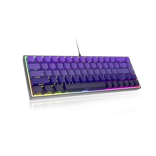 Amazon | ZIPFORCE ゲーミングキーボード、68キー・メカニカル
