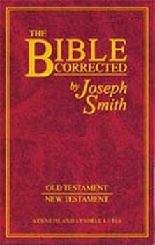 Hardcover THE BIBLE CORRECTED by Joseph Smith [Unqualified] Book