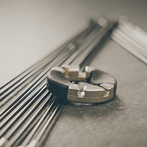 image for BIKEHAND Spoke Wrench 4 Sizes in 1 Tool - Bike Bicycle 3.2mm/3.3mm/3.5