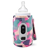 Baby Flaschenwärmer, USB Babyflaschenwärmer Tasche, Flaschenwärmer Baby Unterwegs, Einstellbare Temperatur Baby Flaschenwärmer, Tragbare Baby Milchwärmer Für Outdoor Reisen Unterwegs