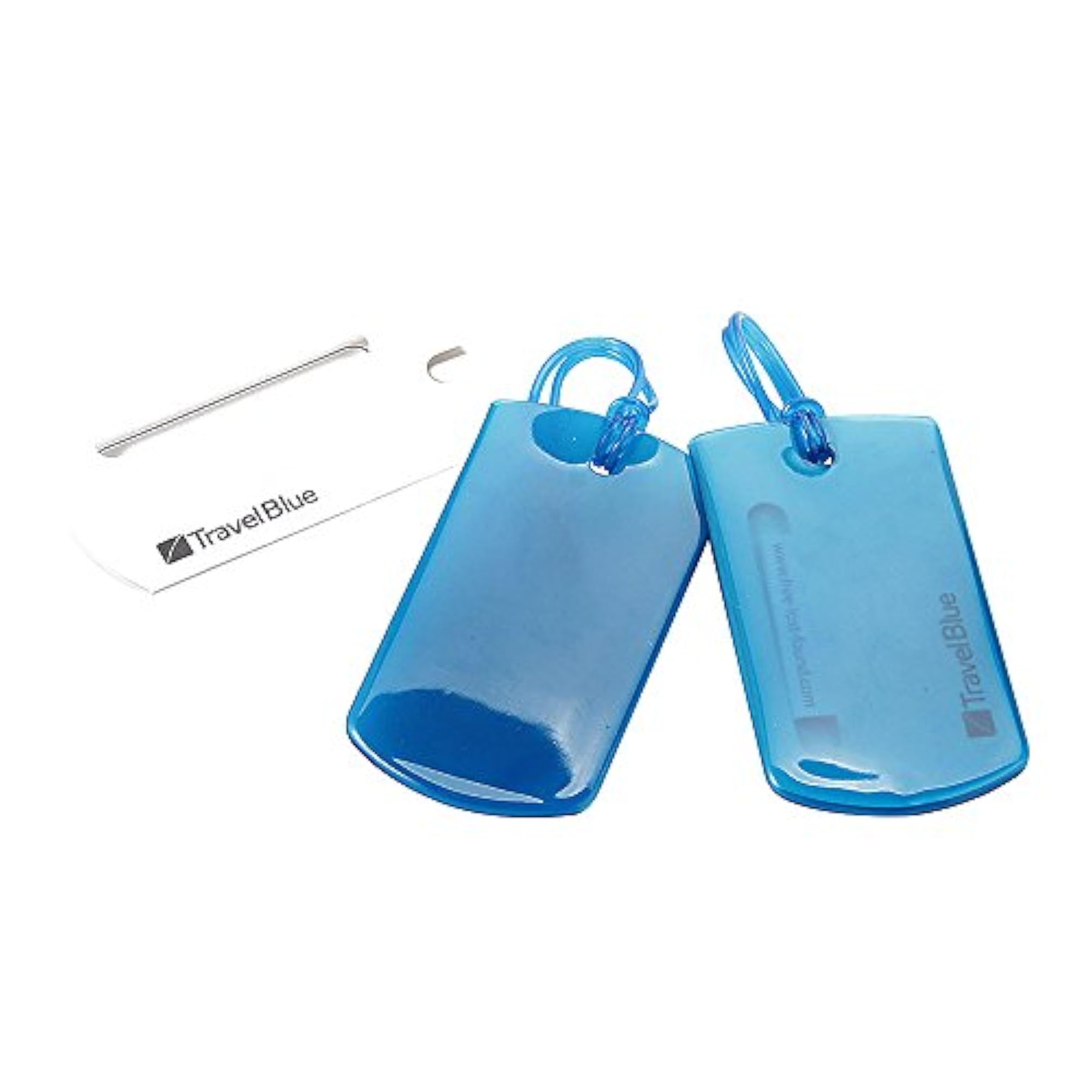 Jelly Flexible PVC Luggage Name Tags, Reusable Identification Labels