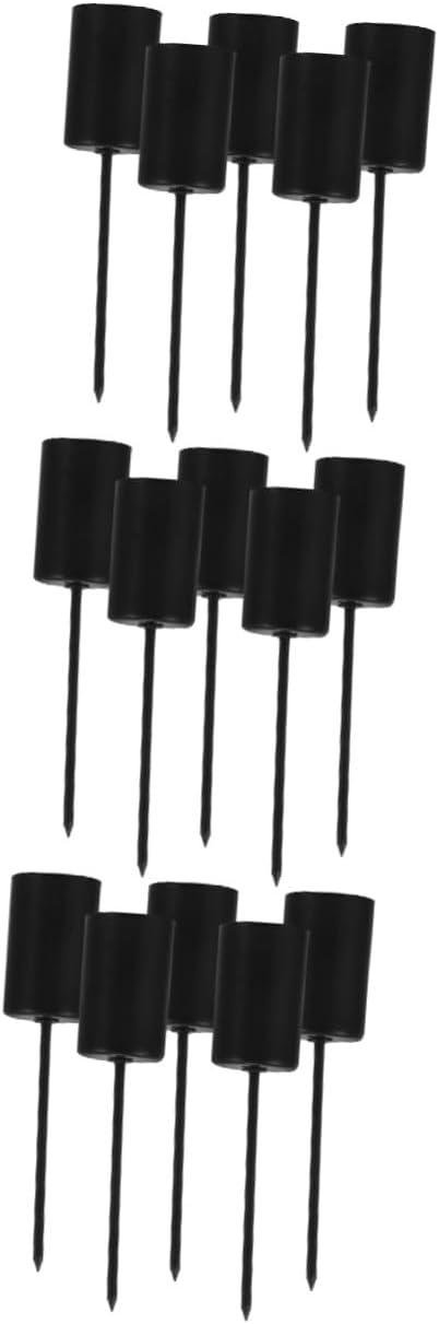 15pcs Christmas Candle Holder Spike Festive Candle Cup Insert for Holiday Centerpieces Reusable for Table Decoration Christmas Ambiance