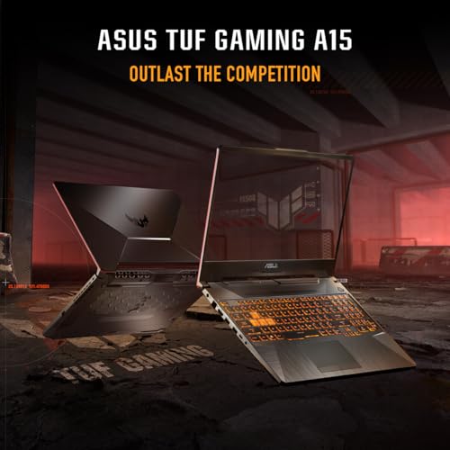ASUS TUF Gaming A15 Gaming Laptop, AMD Ryzen 7 7445HS, NVIDIA RTX 3050 4GB, 16GB RAM, 512GB SSD, 15.6"FHD 144Hz Display, Win11 Graphite Black [FA506NCG-B165W]
