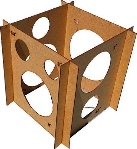 Medidor De Balões, Bexigas, Bolas Balão Mdf Medidas 3 A 10