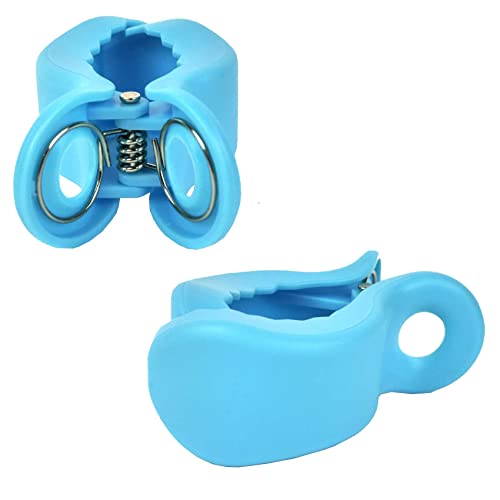 6 St. Babies1st Kinderwagen Klammer, Clip zur Befestigung von Spielzeug, Abdeckung, Sonnenschutz am Kinderwagen, Buggy, Babyschale… – Ansicht 3