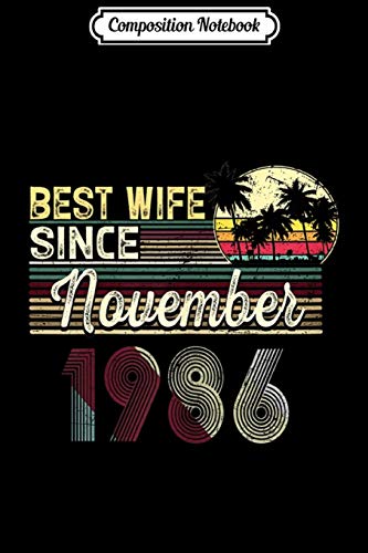Composition Notebook: Womens 4th Wedding Anniversary Gift For Her - Best Wife - Cotton Journal/Notebook Blank Lined Ruled 6x9 100 Pages image 3