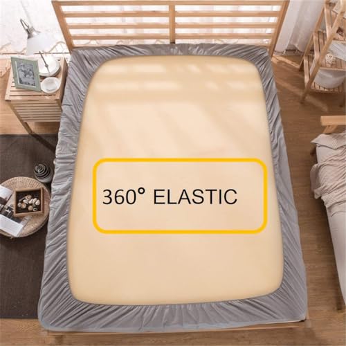Image of Filymore Blue Car Design Elastic Fitted Bedsheet for Kids Room Single Bed 240 TC Soft Microfiber 2 Pieces 1 Bedsheet and 1 Pillow Cover Size 72x36 Inches Fit up to 6 Inches Mattress Blue and Red