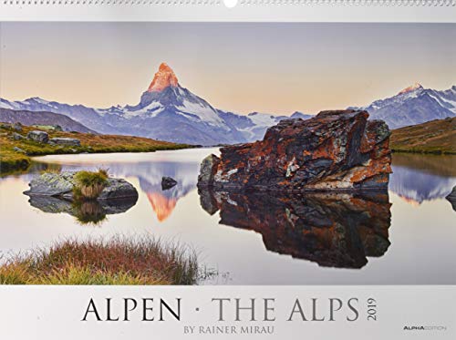 Calendario da muro 64 x 48 cm the alps 2019