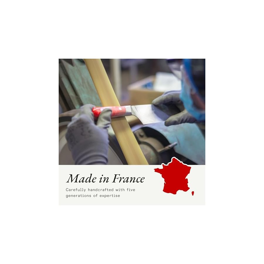 Made-In-Cookware-Steak-Knives-Set-of-8-Crafted-in-France-Full-Tang-with-Olive-Wood-Handle-Wooden-Storage-Box Made In Cookware - Steak Knives - Set of 8 - Crafted in France - Full Tang with Olive Wood Handle - Wooden Storage Box