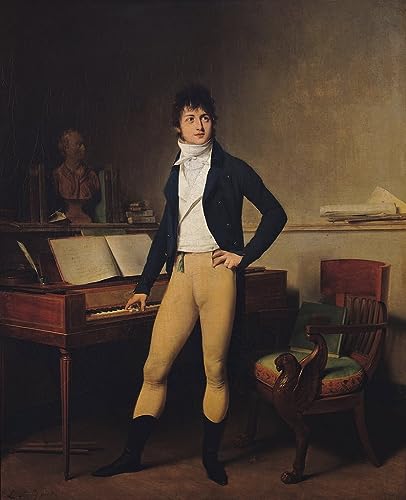 Impression d'art mural Louis Léopold Boilly pour instaurer une ambiance feutrée en chambre