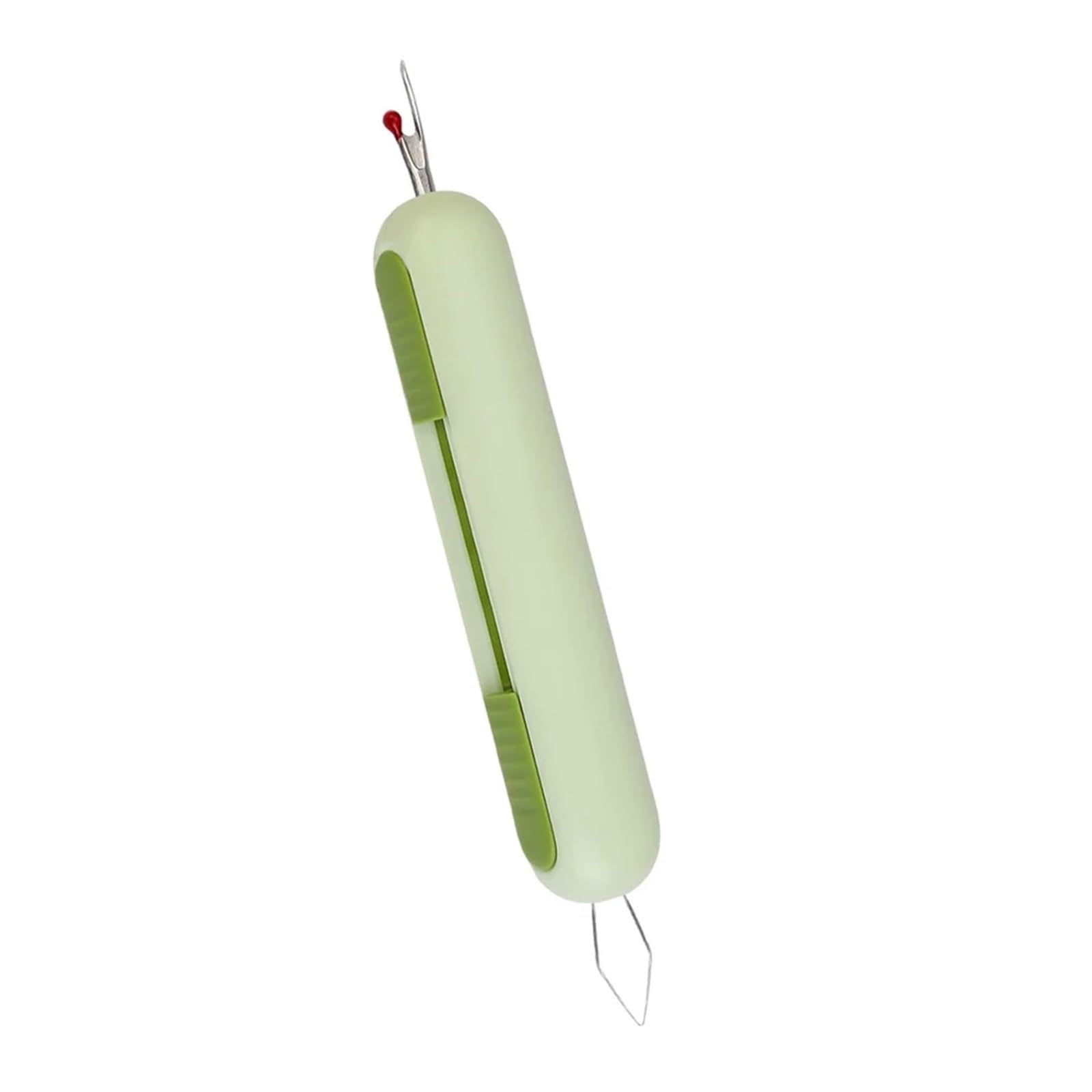 Seam Ripper Thread Cutter 2 in 1 Needle Threader 6pcs Multicolor Sewing Tool(Green)