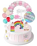 ♕Einhorn-Tortendekoration:Einhorn Set Anzug für viele Situationen wie Geburtstagsfeier, Hochzeit, Einhornparty und Regenbogen-Themenparty, Gartenparty, Babyparty, Heimdekoration, Kinder-Mädchen-Geburtstagsschokoriegel, Tortendekoration, Eiscremetortenverzierungen, Hochzeiten, Baby Dusche, Jubiläen, Teeparty etc