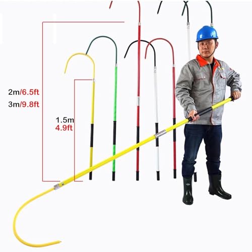 Gancho de rescate ante descargas en centrales eléctricas poste aislado contra 35 kV 5