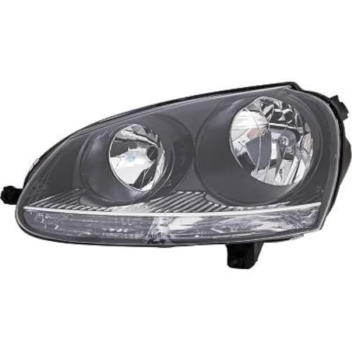 Phare avant gauche H7 compatible Golf 5 bloc halogène anti-UV 2003-2008
