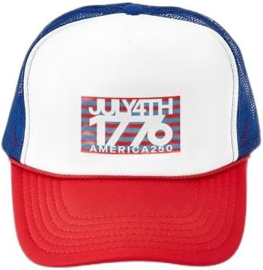 CafePress America250: 1776 Adjustable Snapback Trucker Hat
