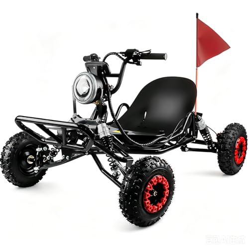 Electric Go Kart with 2100W Motor and Off-Road Tires