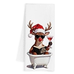 Funny Bathroom-reindeer 02