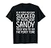 SANDY Gift Name Personalized Birthday Funny Christmas Joke T-Shirt