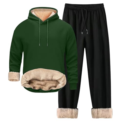 Generisch Tuta da uomo, unisex, sportiva, invernale, con cappuccio, in