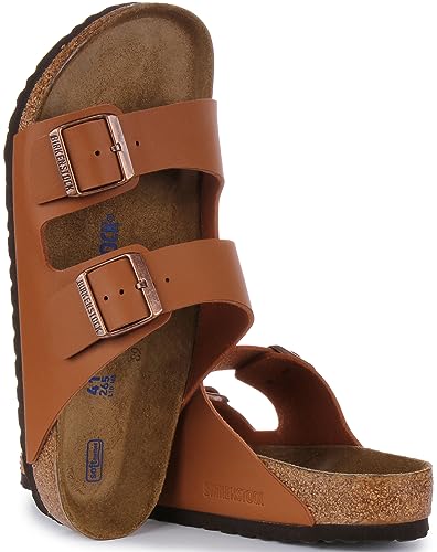 Image of BIRKNSTOCK Men's Sandals Leather Brown